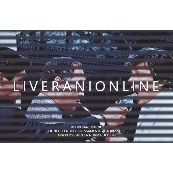 FILM\'TRE UOMINI DA ABBATTERE\' NELLA FOTO ALAIN DELON AG ALDO LIVERANI