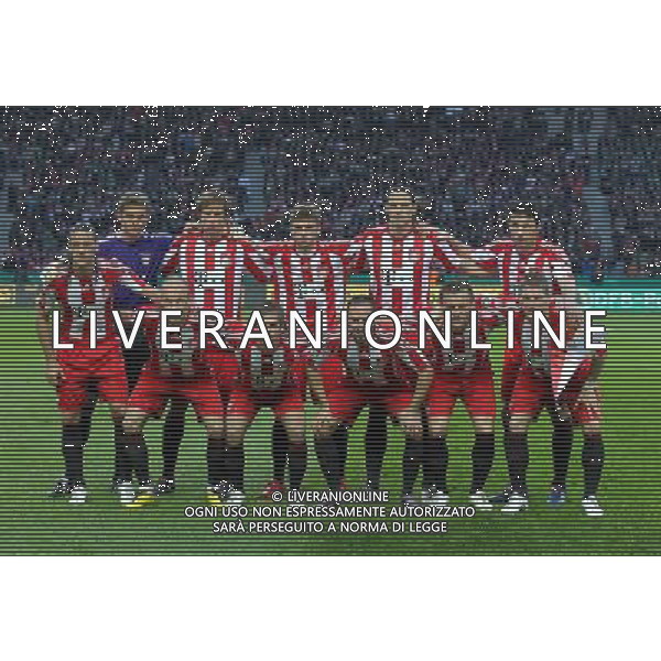 15.05.2010 DFB-Pokal, Pokalfinale,Saison 2009/2010 SV Werder Bremen - FC Bayern MŸnchen 0:4 NELLA FOTO FORMAZIONE BAYERN MONACO FOTO FIRO-AG ALDO LIVERANI