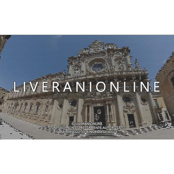 Cittˆ di Lecce Lecce - Maggio 2010 Nella Foto:chiesa di Santa Croce e Palazzo dei Celestini Sede della Provincia di Lecce /Ph.Vitez-Ag. Aldo Liverani