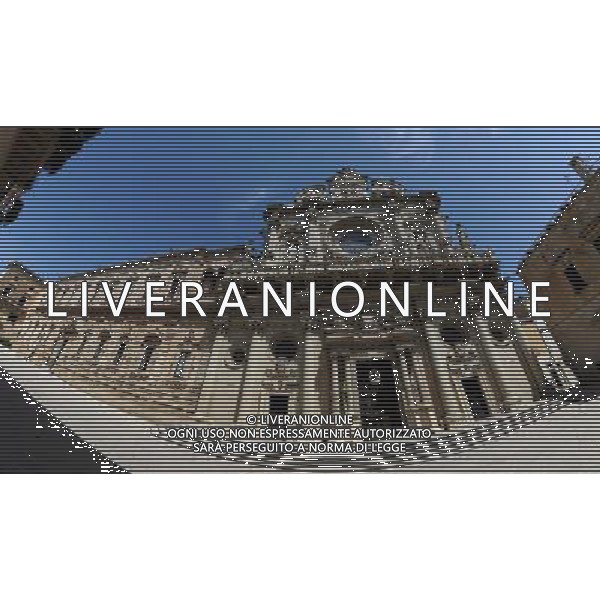 Cittˆ di Lecce Lecce - Maggio 2010 Nella Foto:chiesa di Santa Croce e Palazzo dei Celestini Sede della Provincia di Lecce /Ph.Vitez-Ag. Aldo Liverani