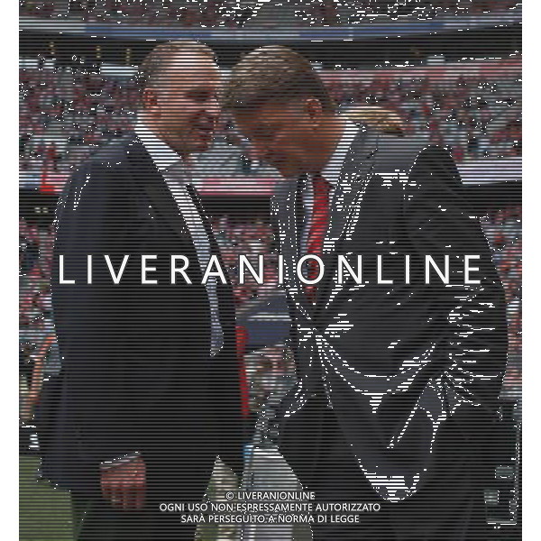 BAYERN MONACO 2010 NELLA FOTO Louis van Gaal - Karl Heinz Rummenigge FOTO FIRO AG ALDO LIVERANI