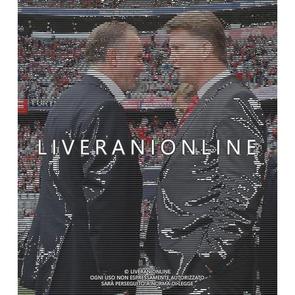 BAYERN MONACO 2010 NELLA FOTO Louis van Gaal - Karl Heinz Rummenigge FOTO FIRO AG ALDO LIVERANI