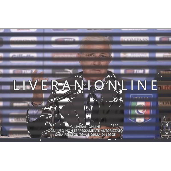 ROMA, 18 MAGGIO 2010 PRESENTAZIONE LISTA CALCIATORI CONVOCATI PER IL MONDIALE SUD AFRICA 2010 NELLA FOTO: MARCELLO LIPPI ©AGENZIA ALDO LIVERANI SAS