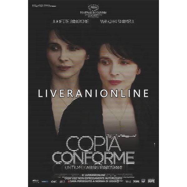 FILM Copia conforme 2010 NELLA FOTO Locandina AG ALDO LIVERANI