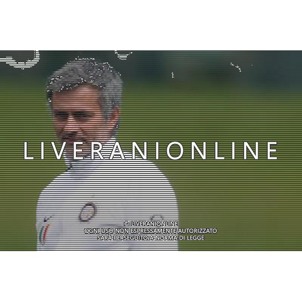APPIANO GENTILE (CO) 18/5/2010 LA PINETINA, CENTRO SPORTIVO ANGELO MORATTI ALLENAMENTO DELL\'INTER F.C. IN VISTA DELLA FINALE DI CHAMPIONS LEAGUE DI MADRID NELLA FOTO jose\' mourinho FOTO ROMANO/AG ALDO LIVERANI