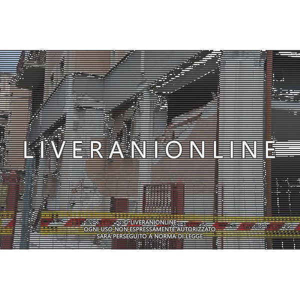 CRONACA 20/05/2010 RICOSTRUZIONE CITTA L\'AQUILA DOPO IL TERREMOTO DEL 2009 PH sirotti/ aldo liverani