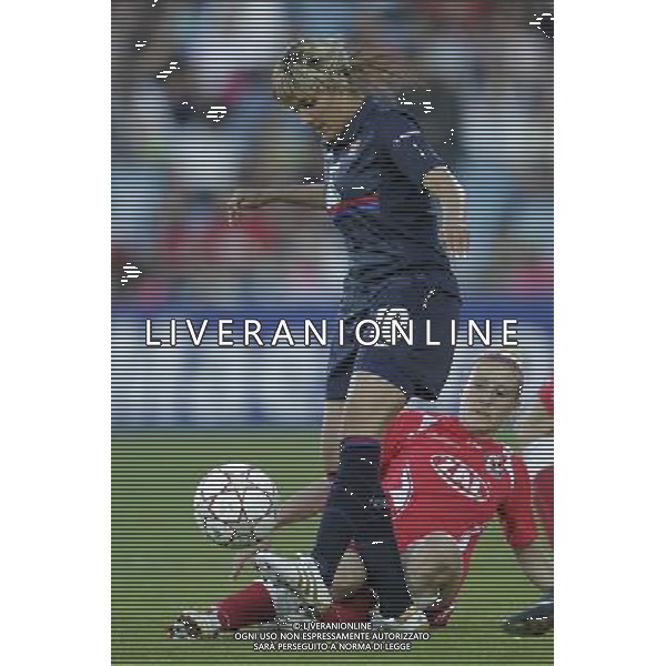 MADRID (20/05/09).- Louisa Necib at UEFA Women Champions League Final; Olympique Lyonnais vs Turbine Postdam. PHOTO: Cesar Cebolla / ALFAQUI - Ag. Aldo Liverani sas ITALY ONLY Prima edizione della UEFA Women\'s Champions League termina con la vittoria del Turbine Potsdam che soltanto ai rigori riesce ad avere la meglio sulle francesi del Lione