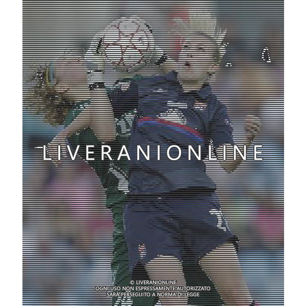 MADRID (20/05/09).- Anna Felicitas Sarholz at UEFA Women Champions League Final; Olympique Lyonnais vs Turbine Postdam. PHOTO: Cesar Cebolla / ALFAQUI - Ag. Aldo Liverani sas ITALY ONLY Prima edizione della UEFA Women\'s Champions League termina con la vittoria del Turbine Potsdam che soltanto ai rigori riesce ad avere la meglio sulle francesi del Lione