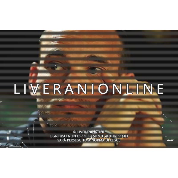 MADRID, SPAIN - MAY 21: In the handout image provided by UEFA, Wesley Sneijder looks on during the Inter Milan Press Conference prior to the UEFA Champions League Final match versus Bayern Munich at the Estadio Santiago Bernabeu on May 21, 2010 in Madrid, Spain. (Photo by UEFA/UEFA) /Agenzia Aldo Liverani Sas - ITALY ONLY - MADRID SPAGNA: CONFERENZA STAMPA INTER IN VISTA DELLA FINALE DI CHAMPIONS LEAGUE DI MADRID CONTRO IL BAYERN MONACO *** Local Caption *** Wesley Sneijder