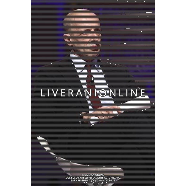 TRASMISSIONE TV: \' L\'ULTIMA PAROLA\' nella foto: Peter GOMEZ ( Il Fatto Quotidiano) foto Antonio Sorano - Ag. Aldo Liverani sas