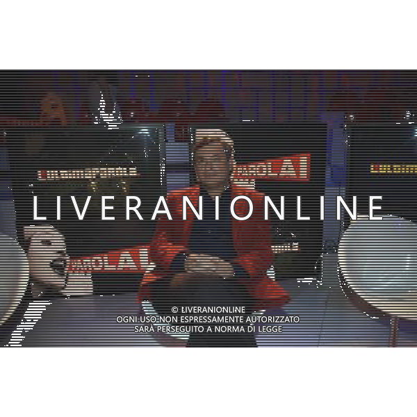 TRASMISSIONE TV: \' L\'ULTIMA PAROLA\' nella foto: Oliviero BEHA ( Giornalista - Scrittore) foto Antonio Sorano - Ag. Aldo Liverani sas