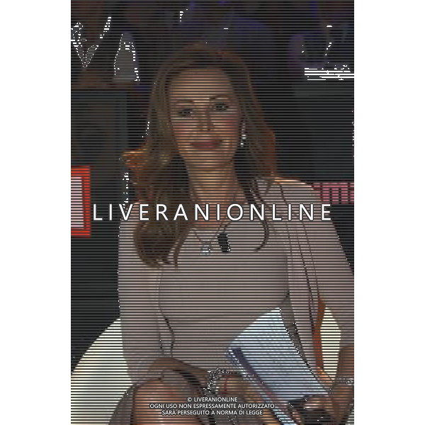 TRASMISSIONE TV: \' L\'ULTIMA PAROLA\' nella foto: Daniela SANTANCHE\' ( PDL) foto Antonio Sorano - Ag. Aldo Liverani sas