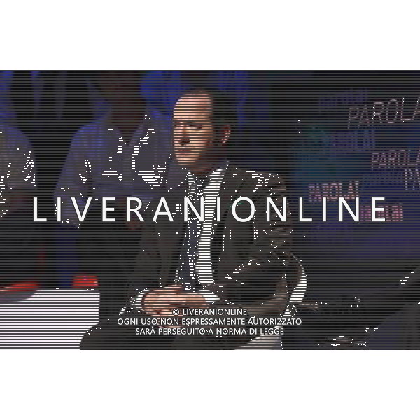 TRASMISSIONE TV: \' L\'ULTIMA PAROLA\' nella foto: Luca ZAIA ( Lega Nord) foto Antonio Sorano - Ag. Aldo Liverani sas