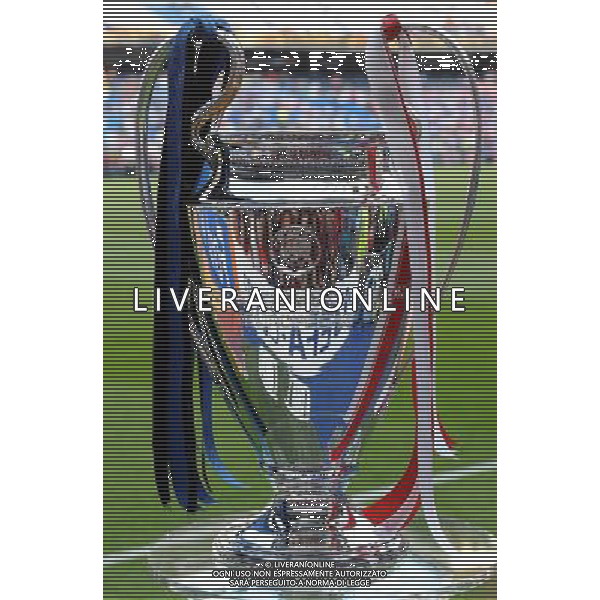 Champions League 2009/2010 Finale Madrid (Santiago Bernabeu) - 22.05.2010 FC Bayern Monaco- FC Inter Nella Foto: LA COPPA - IL TROFEO /Ph.Vitez-Ag. Aldo Liverani