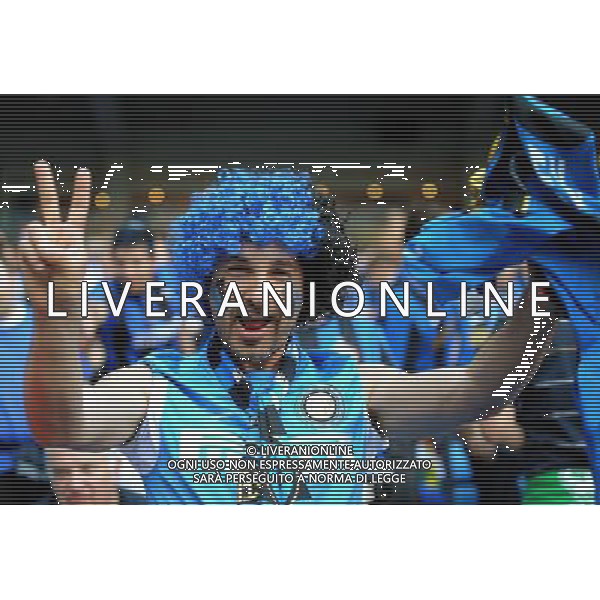 Champions League 2009/2010 Finale Madrid (Santiago Bernabeu) - 22.05.2010 FC Bayern Monaco- FC Inter Nella Foto:TIFOSI INTER /Ph.Vitez-Ag. Aldo Liverani