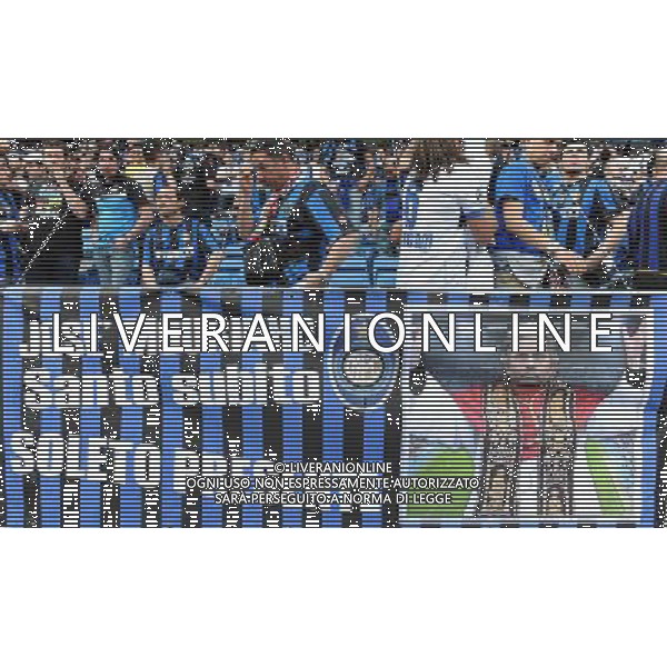 Champions League 2009/2010 Finale Madrid (Santiago Bernabeu) - 22.05.2010 FC Bayern Monaco- FC Inter Nella Foto:STRISCIONE PER MOURINHO /Ph.Vitez-Ag. Aldo Liverani