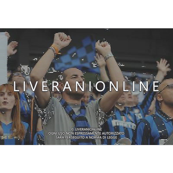 Champions League 2009/2010 Finale Madrid (Santiago Bernabeu) - 22.05.2010 FC Bayern Monaco- FC Inter Nella Foto:TIFOSI INTER /Ph.Vitez-Ag. Aldo Liverani