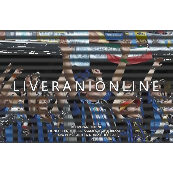 Champions League 2009/2010 Finale Madrid (Santiago Bernabeu) - 22.05.2010 FC Bayern Monaco- FC Inter Nella Foto:TIFOSI INTER /Ph.Vitez-Ag. Aldo Liverani