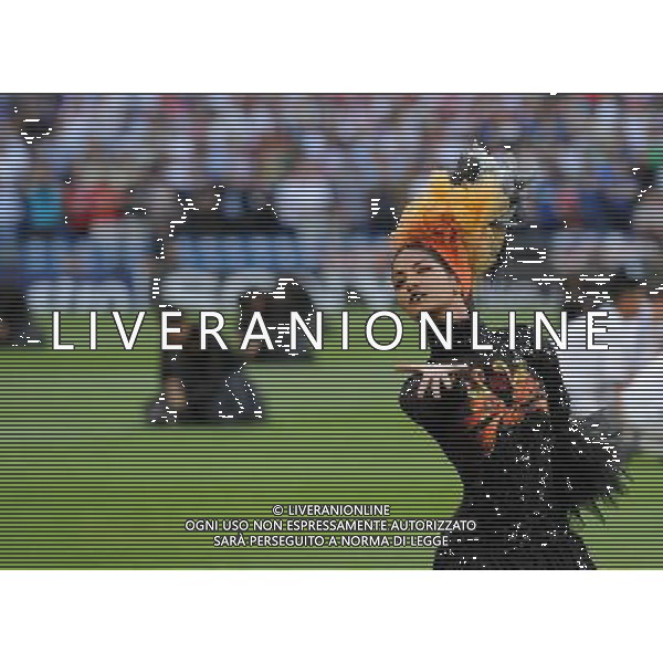 Champions League 2009/2010 Finale Madrid (Santiago Bernabeu) - 22.05.2010 FC Bayern Monaco- FC Inter Nella Foto:COREOGRAFIA NEL PREPARTITA /Ph.Vitez-Ag. Aldo Liverani