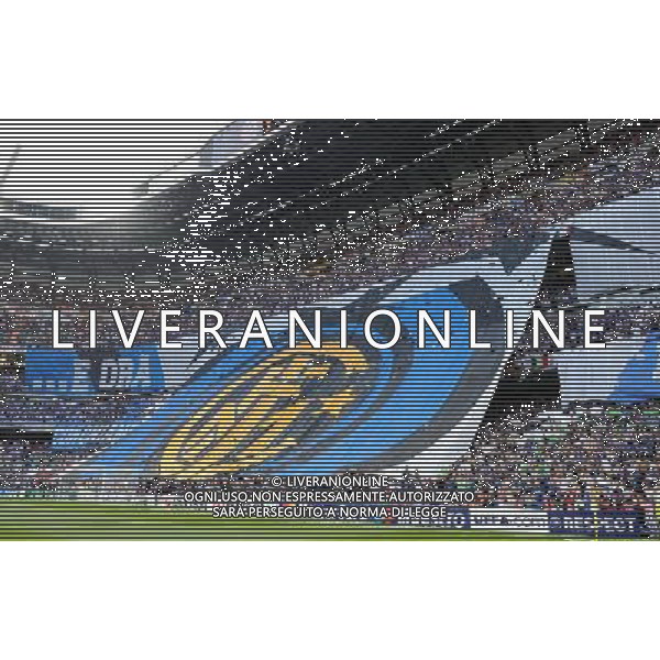 Champions League 2009/2010 Finale Madrid (Santiago Bernabeu) - 22.05.2010 FC Bayern Monaco- FC Inter Nella Foto:COREOGRAFIA TIFOSI INTER /Ph.Vitez-Ag. Aldo Liverani