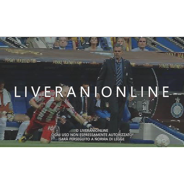Champions League 2009/2010 Finale Madrid (Santiago Bernabeu) - 22.05.2010 FC Bayern Monaco- FC Inter Nella Foto: JOSE\'MOURINHO-ROBBEN /Ph.Vitez-Ag. Aldo Liverani
