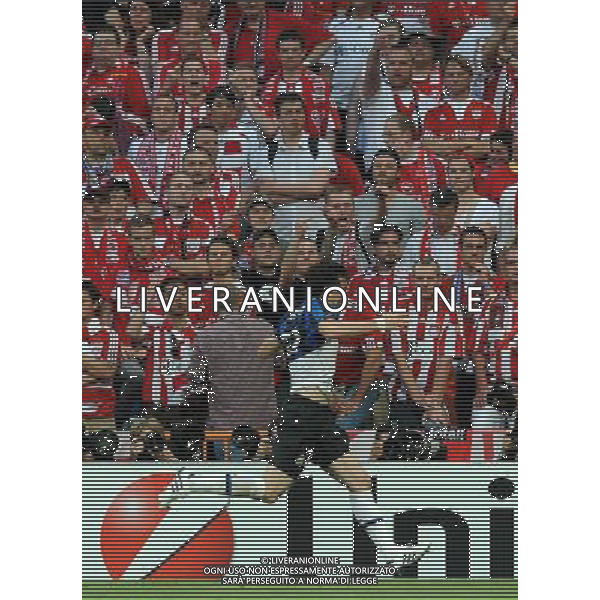 Champions League 2009/2010 Finale Madrid (Santiago Bernabeu) - 22.05.2010 FC Bayern Monaco- FC Inter Nella Foto: ESULTANZA DOPO IL GOL DI DIEGO MILITO /Ph.Vitez-Ag. Aldo Liverani