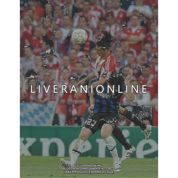 Champions League 2009/2010 Finale Madrid (Santiago Bernabeu) - 22.05.2010 FC Bayern Monaco- FC Inter Nella Foto: DIEGO MILITO-DEMICHELIS /Ph.Vitez-Ag. Aldo Liverani