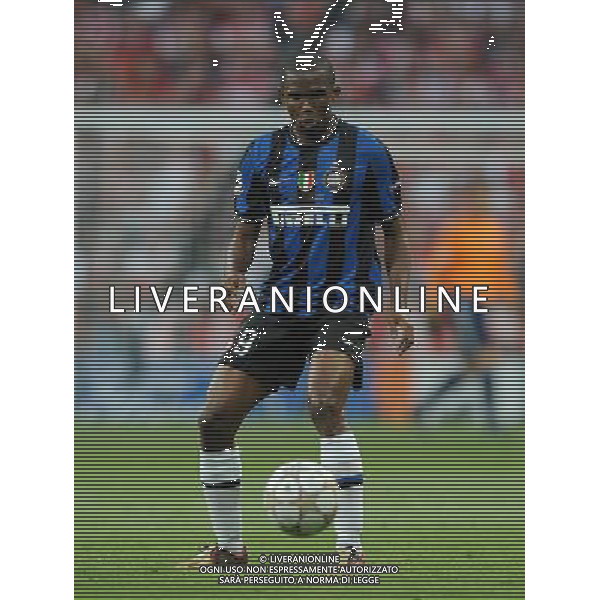 Champions League 2009/2010 Finale Madrid (Santiago Bernabeu) - 22.05.2010 FC Bayern Monaco- FC Inter Nella Foto:ETO\'O SAMUEL /Ph.Vitez-Ag. Aldo Liverani