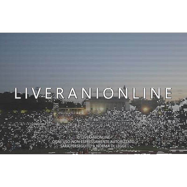 MILANO 22/5/2010 MAXISCHERMO ALL\' ARENA CIVICA PER SEGUIRE LA FINALE DI CHAMPIONS LEAGUE INTER-BAYER FOTO ROMANO/AG ALDO LIVERANI