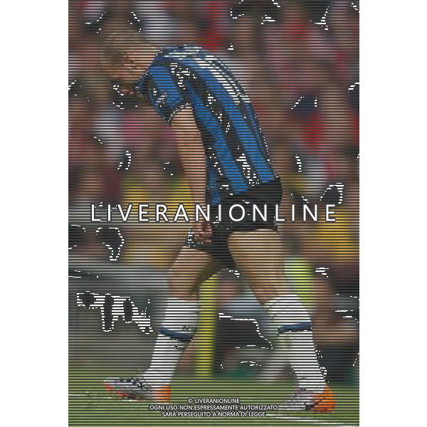 MADRID 22/05/2010 BAYERN MONACO-INTER FINALE DI CHAMPIONS LEAGUE NELLA FOTO Wesley Sneijder ALTERPHOTOS/Alvaro Hernandez -AG ALDO LIVERANI