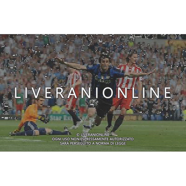 Champions League 2009/2010 Finale Madrid (Santiago Bernabeu) - 22.05.2010 FC Bayern Monaco- FC Inter Nella Foto: /Ph.Vitez-Ag. Aldo Liverani