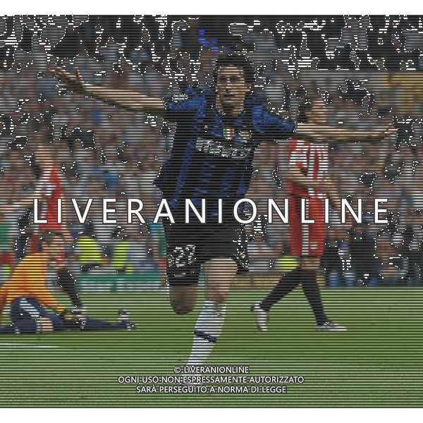 Champions League 2009/2010 Finale Madrid (Santiago Bernabeu) - 22.05.2010 FC Bayern Monaco- FC Inter Nella Foto: /Ph.Vitez-Ag. Aldo Liverani