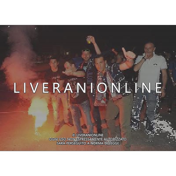 MILANO 22/5/2010 MAXISCHERMO ALL\' ARENA CIVICA PER SEGUIRE LA FINALE DI CHAMPIONS LEAGUE INTER-BAYER FOTO ROMANO/AG ALDO LIVERANI