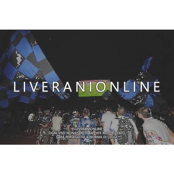 MILANO 22/5/2010 MAXISCHERMO ALL\' ARENA CIVICA PER SEGUIRE LA FINALE DI CHAMPIONS LEAGUE INTER-BAYER FOTO ROMANO/AG ALDO LIVERANI