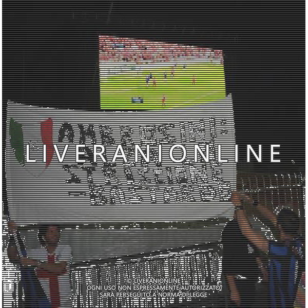 MILANO 22/5/2010 MAXISCHERMO ALL\' ARENA CIVICA PER SEGUIRE LA FINALE DI CHAMPIONS LEAGUE INTER-BAYER FOTO ROMANO/AG ALDO LIVERANI