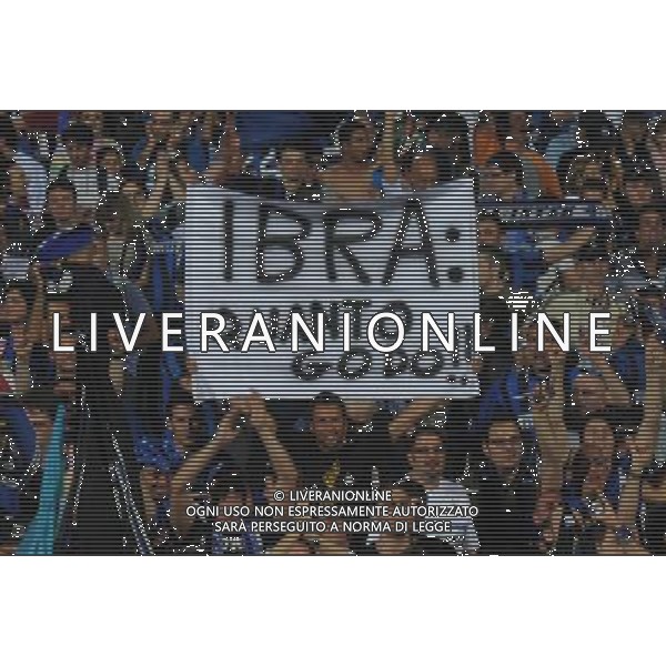 MILANO 22/5/2010 MAXISCHERMO ALL\' ARENA CIVICA PER SEGUIRE LA FINALE DI CHAMPIONS LEAGUE INTER-BAYER FOTO ROMANO/AG ALDO LIVERANI