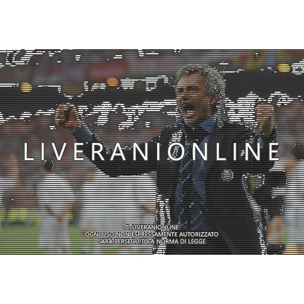 Champions League 2009/2010 Finale Madrid (Santiago Bernabeu) - 22.05.2010 FC Bayern Monaco- FC Inter Nella Foto:MOURINHO /Ph.Vitez-Ag. Aldo Liverani