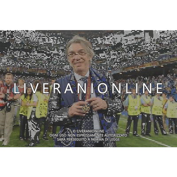 Champions League 2009/2010 Finale Madrid (Santiago Bernabeu) - 22.05.2010 FC Bayern Monaco- FC Inter Nella Foto:MORATTI MEDAGLIA /Ph.Vitez-Ag. Aldo Liverani