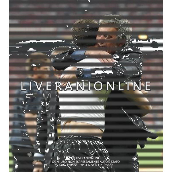 Champions League 2009/2010 Finale Madrid (Santiago Bernabeu) - 22.05.2010 FC Bayern Monaco- FC Inter Nella Foto:MOURINHO /Ph.Vitez-Ag. Aldo Liverani