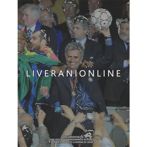 Champions League 2009/2010 Finale Madrid (Santiago Bernabeu) - 22.05.2010 FC Bayern Monaco- FC Inter Nella Foto:MOURINHO /Ph.Vitez-Ag. Aldo Liverani