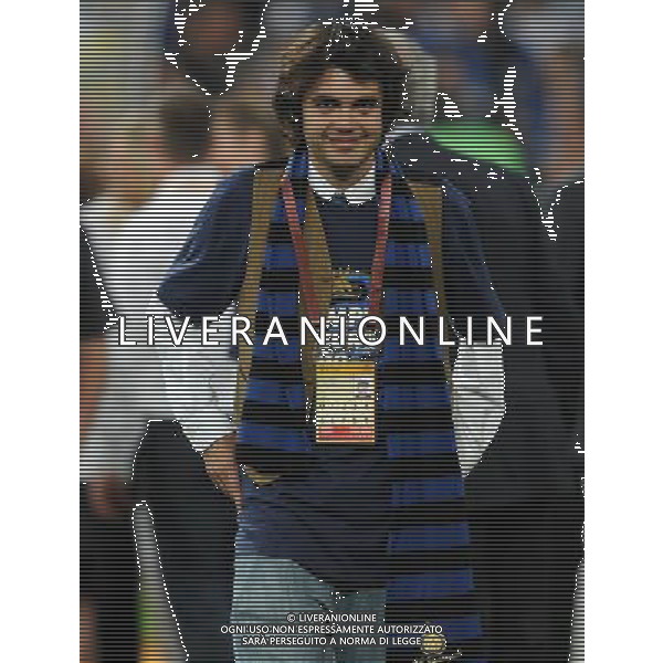 Champions League 2009/2010 Finale Madrid (Santiago Bernabeu) - 22.05.2010 FC Bayern Monaco- FC Inter Nella Foto:MORATTI FELICE /Ph.Vitez-Ag. Aldo Liverani