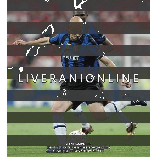 Champions League 2009/2010 Finale Madrid (Santiago Bernabeu) - 22.05.2010 FC Bayern Monaco- FC Inter Nella Foto:CAMBIASSO ESTEBAN /Ph.Vitez-Ag. Aldo Liverani