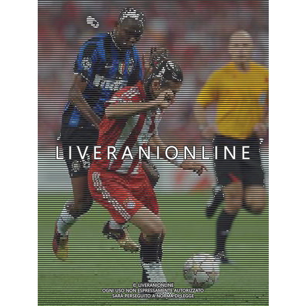 Champions League 2009/2010 Finale Madrid (Santiago Bernabeu) - 22.05.2010 FC Bayern Monaco- FC Inter Nella Foto:ETO\'O SAMUEL-DEMICHELIS /Ph.Vitez-Ag. Aldo Liverani