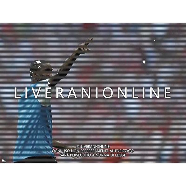 Champions League 2009/2010 Finale Madrid (Santiago Bernabeu) - 22.05.2010 FC Bayern Monaco- FC Inter Nella Foto:ETO\'O SAMUEL /Ph.Vitez-Ag. Aldo Liverani