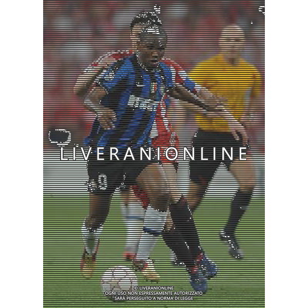 Champions League 2009/2010 Finale Madrid (Santiago Bernabeu) - 22.05.2010 FC Bayern Monaco- FC Inter Nella Foto:ETO\'O SAMUEL /Ph.Vitez-Ag. Aldo Liverani