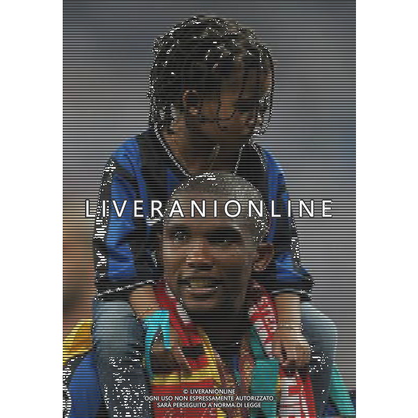 Champions League 2009/2010 Finale Madrid (Santiago Bernabeu) - 22.05.2010 FC Bayern Monaco- FC Inter Nella Foto:ETO\'O SAMUEL /Ph.Vitez-Ag. Aldo Liverani