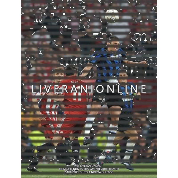 Champions League 2009/2010 Finale Madrid (Santiago Bernabeu) - 22.05.2010 FC Bayern Monaco- FC Inter Nella Foto:OLIC IVACA-LUCIO /Ph.Vitez-Ag. Aldo Liverani