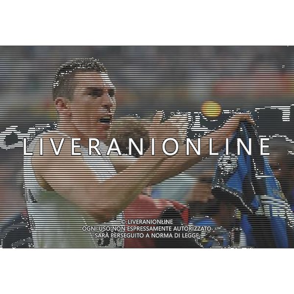 Champions League 2009/2010 Finale Madrid (Santiago Bernabeu) - 22.05.2010 FC Bayern Monaco- FC Inter Nella Foto:LUCIO /Ph.Vitez-Ag. Aldo Liverani