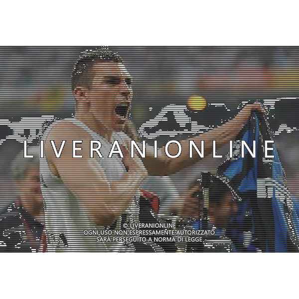 Champions League 2009/2010 Finale Madrid (Santiago Bernabeu) - 22.05.2010 FC Bayern Monaco- FC Inter Nella Foto:LUCIO /Ph.Vitez-Ag. Aldo Liverani