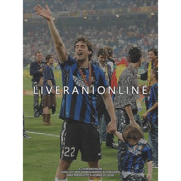 Champions League 2009/2010 Finale Madrid (Santiago Bernabeu) - 22.05.2010 FC Bayern Monaco- FC Inter Nella Foto:MILITO DIEGO /Ph.Vitez-Ag. Aldo Liverani